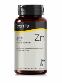 Kelasin-sinkki, ravintolisä 200 tabl.