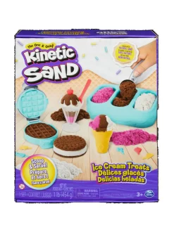 KINETIC SAND Leikkisetti Jäätelöherkut (hajustamaton)