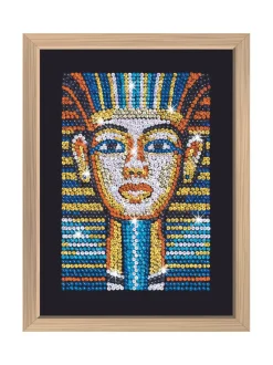 KITFIX Paljettimaalaus Blue Tutankhamon