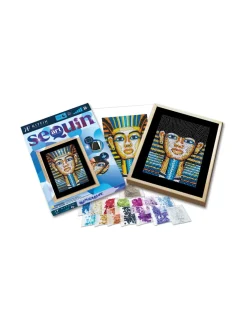 KITFIX Paljettimaalaus Blue Tutankhamon