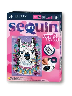 KITFIX Paljettimaalaus teineille Laama