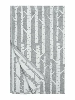 Koivu-pellavapyyhe 95 x 150 cm