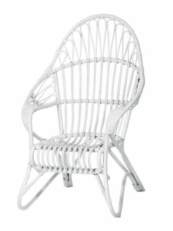 Korkea Lumikenkä -rottinkituoli 116 x 77 x 79 cm