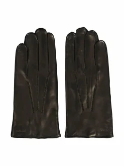 Kosketusnäyttökäsineet nahasta