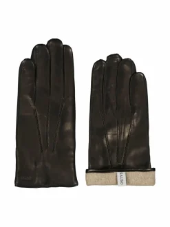 Kosketusnäyttökäsineet nahasta