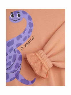 Käärmekuvioinen collegepaita