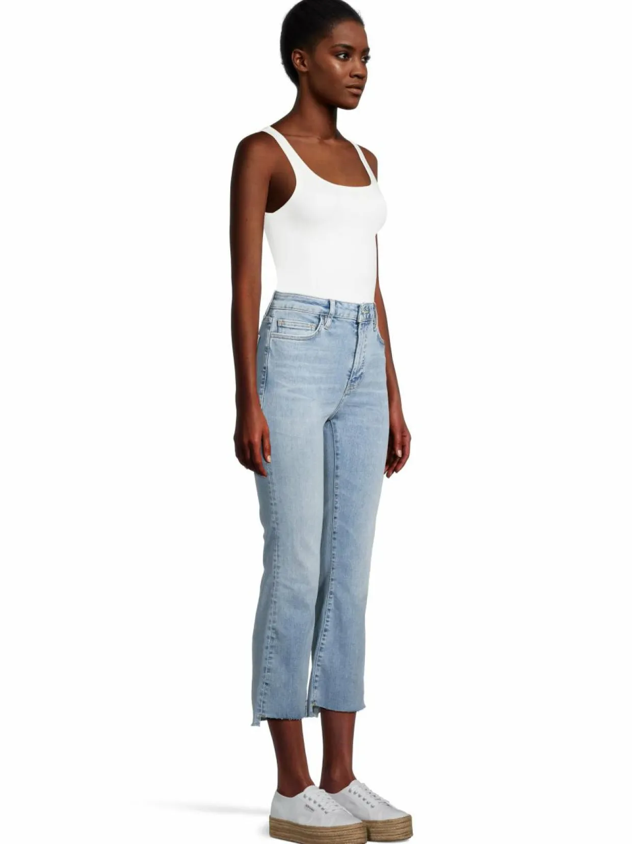 Le Crop Mini Boot -farkut