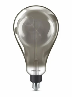 LED Giant Smoky Dimmable 6,5W E27 A160 -lamppu