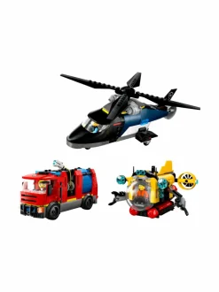 LEGO City Helikopteri, paloauto ja sukellusvene yhdessä 60462
