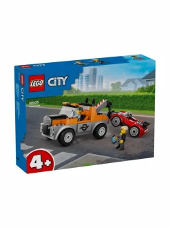 LEGO City Hinausauto ja urheiluautokorjaamo 60435