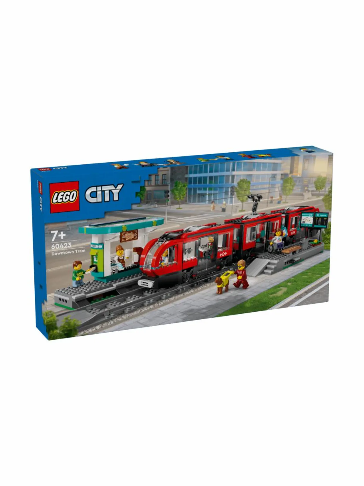 LEGO City Keskikaupungin pikaratikkapysäkki 60423