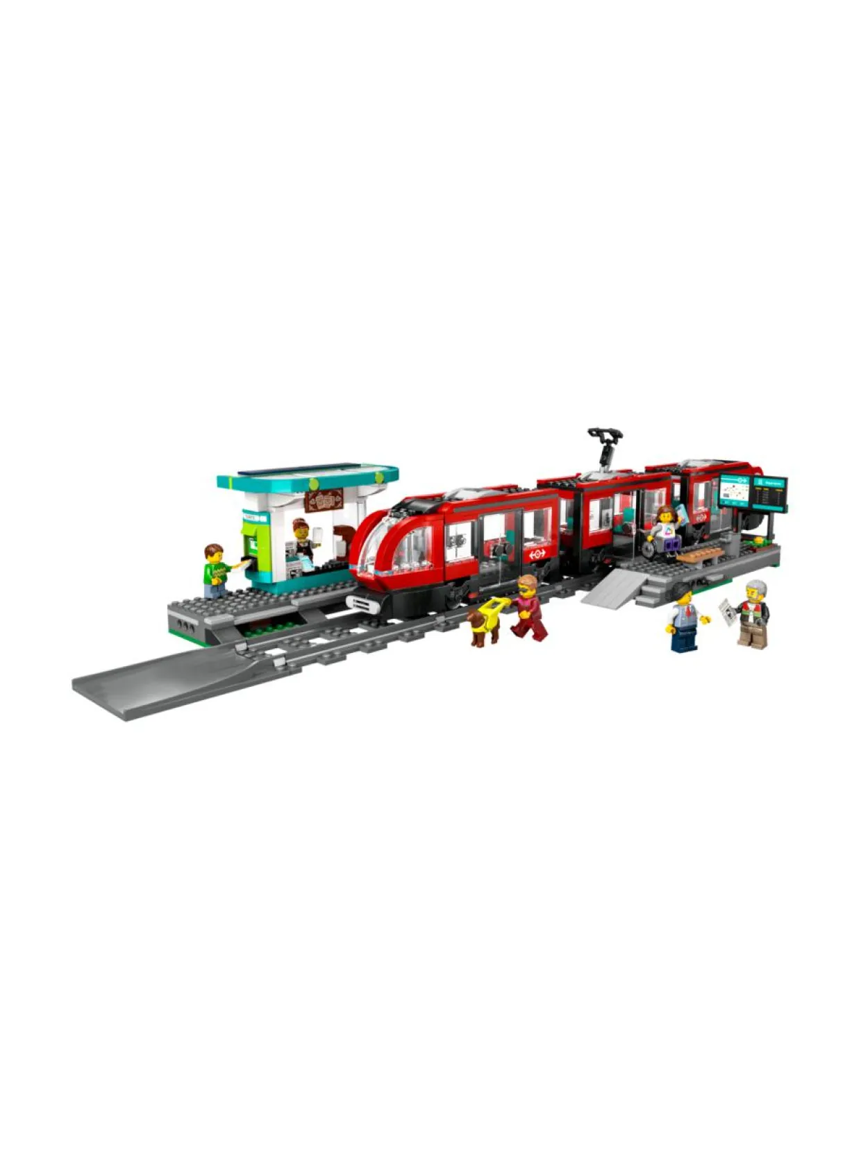 LEGO City Keskikaupungin pikaratikkapysäkki 60423