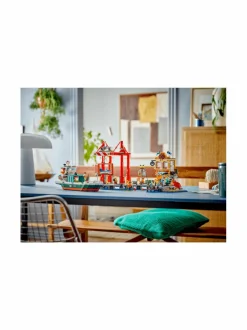 LEGO City Merisatama ja rahtilaiva 60422