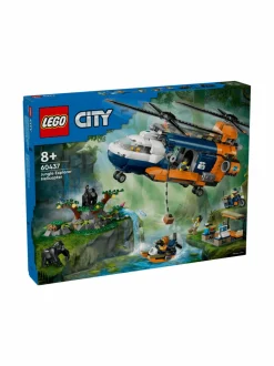 LEGO City Viidakkotutkijan helikopteri leirissä 60437