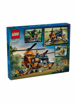 LEGO City Viidakkotutkijan helikopteri leirissä 60437