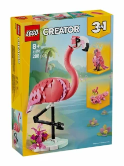LEGO Creator Villieläimet: vaaleanpunainen flamingo 31170