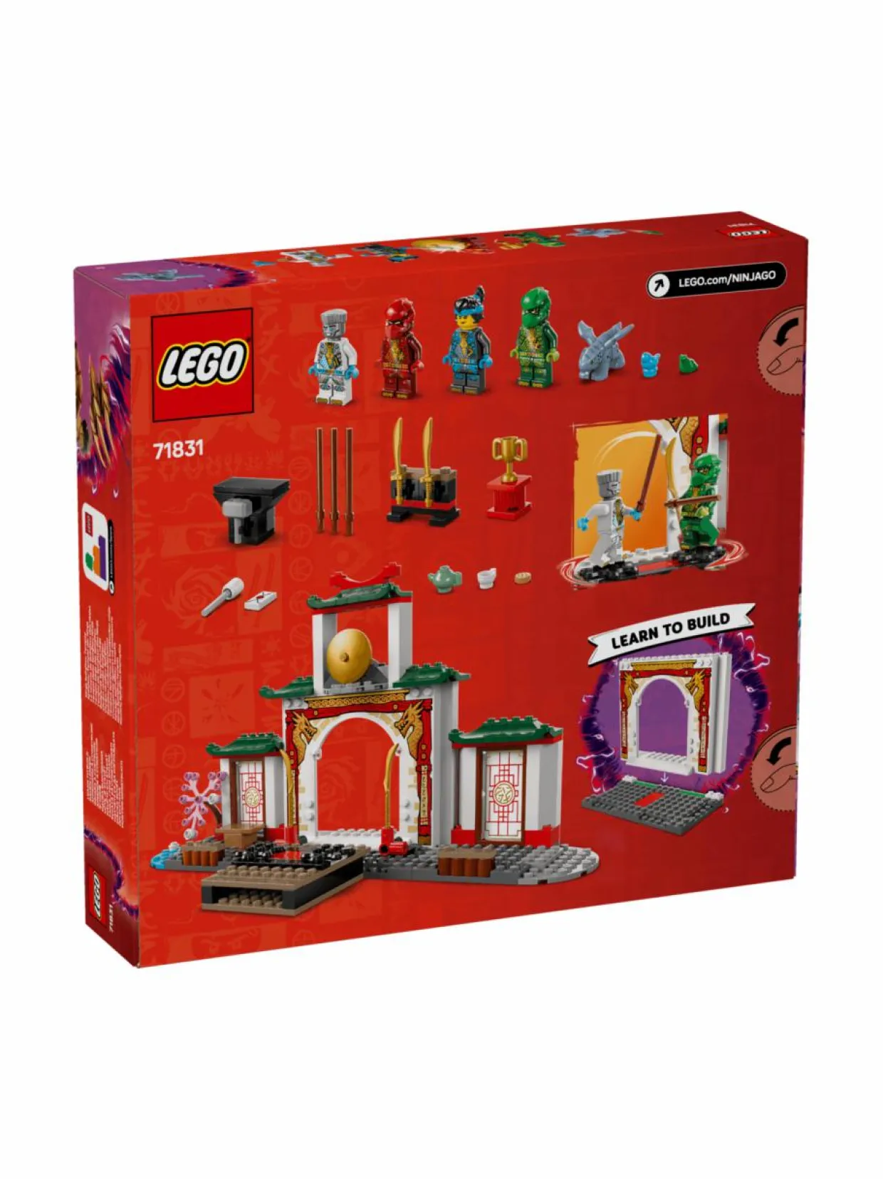 LEGO Ninjago Ninjojen Spinjitzu-temppeli 71831