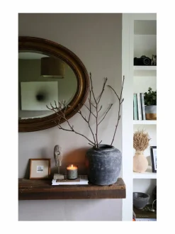 Lemongrass and Ginger -luksuskynttilä kannella 210 g