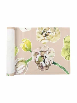 Lilia-kaitaliina puuvillasatiinista 43 x 160 cm