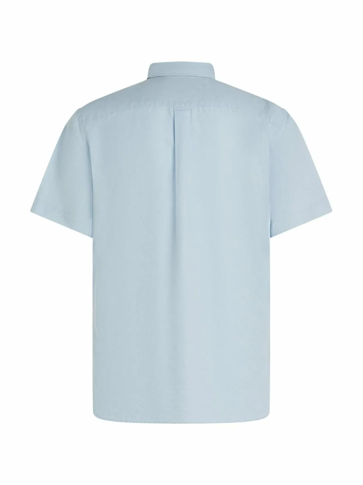 Linen Blend Solid Regular Fit -kauluspaita