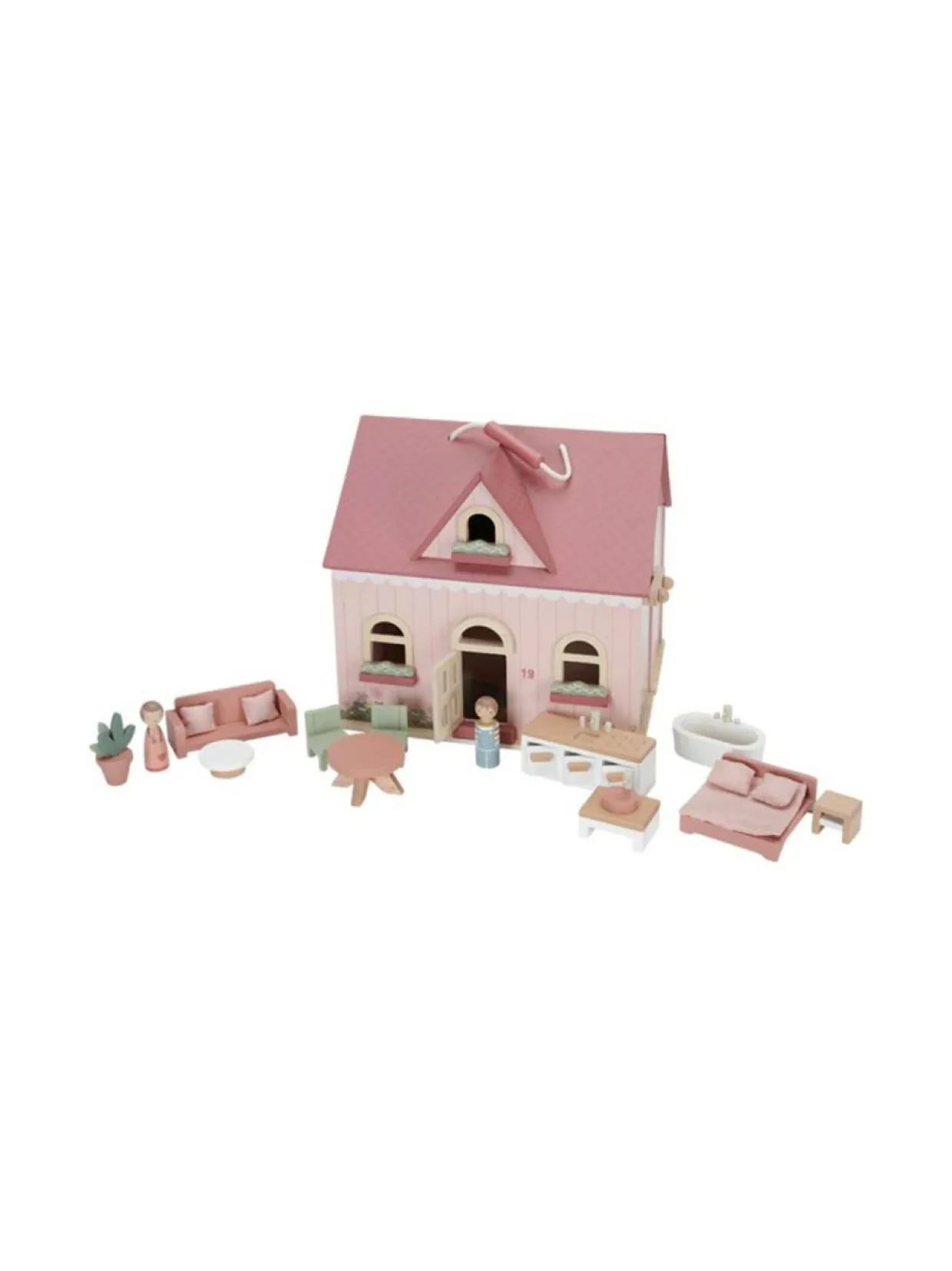 Little Dutch nukkekoti +18 osaa