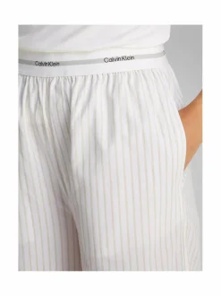 Logo Poplin -pyjamahousut