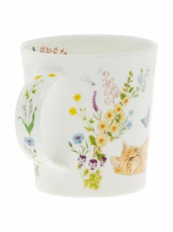 Lomond Floral Cats Ginger -muki 320 ml