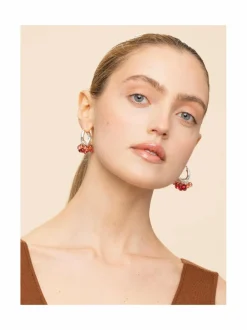 L-O-V-E Earrings in silver -korvakorut hopea