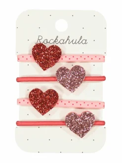 Love Heart Glitter -hiusdonitsit