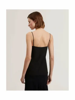 Lulea Chiffon Detail V-neck -toppi