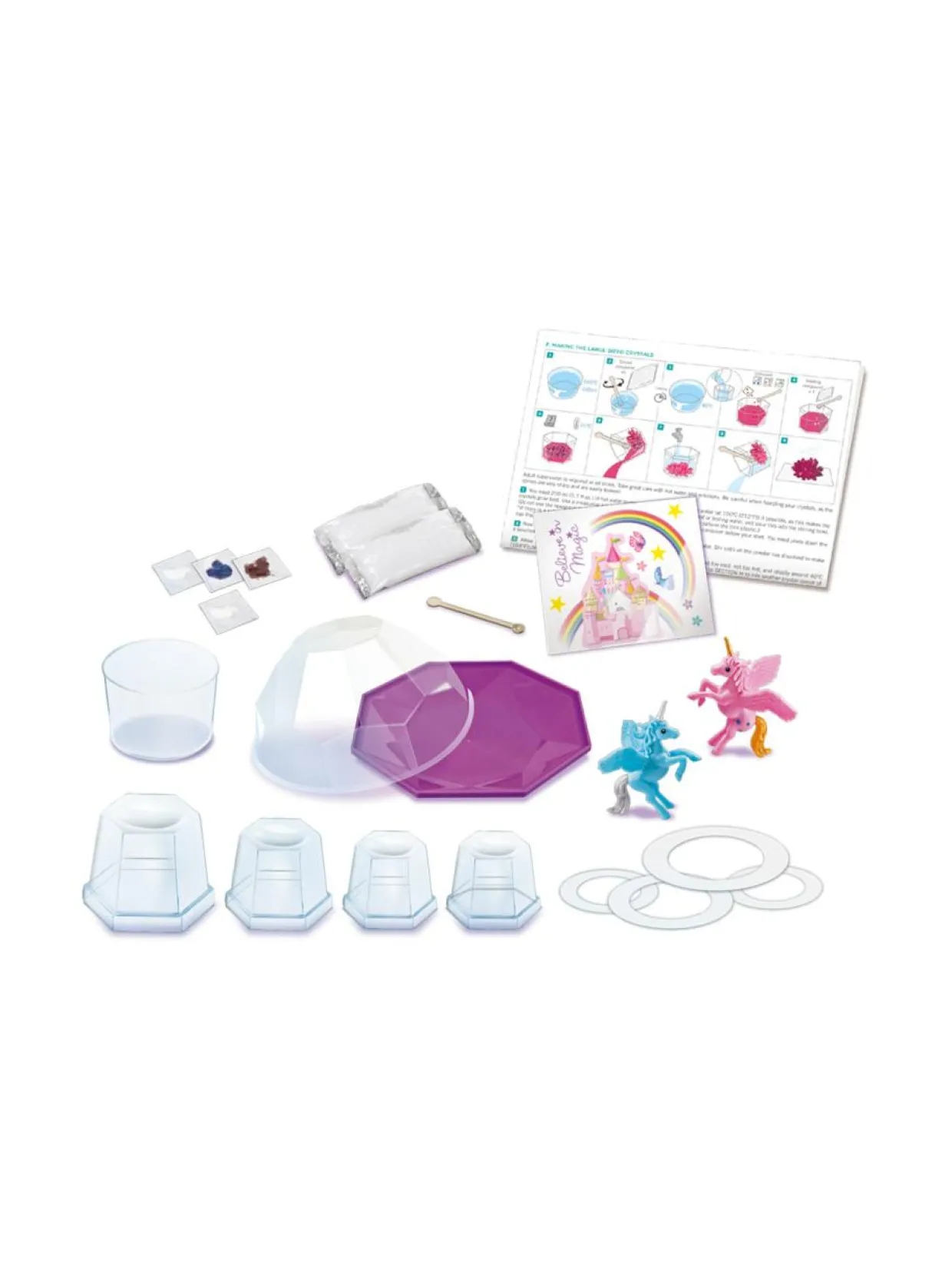 4M Chrystal Growing Yksisarvisterraario