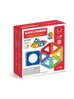MAGFORMERS Rakennussetti Basic Plus, 14 kpl