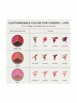 Magic Touch Blush Trio -voidemainen poskipuna