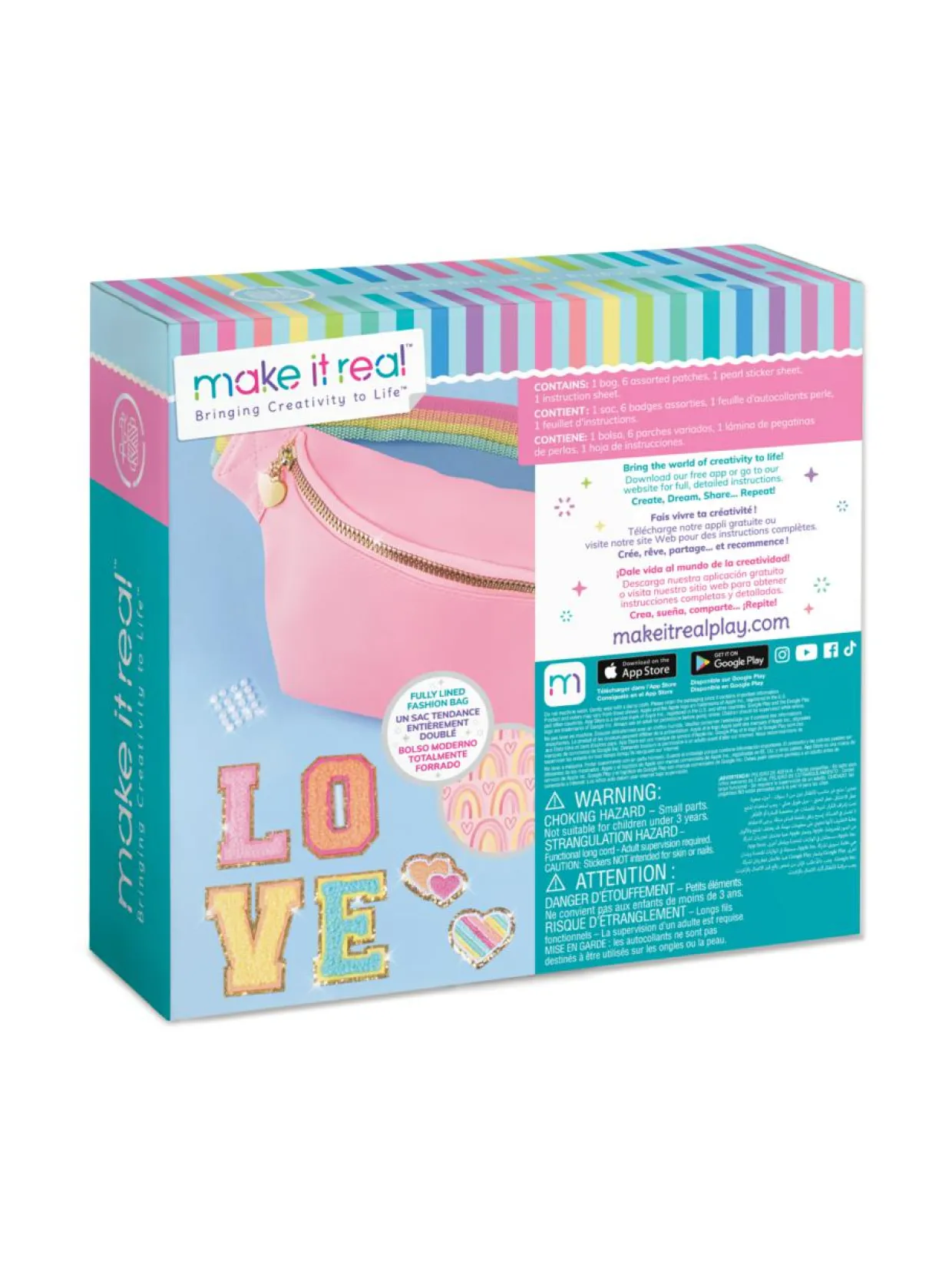 MAKE IT REAL DIY Pieni olkalaukku