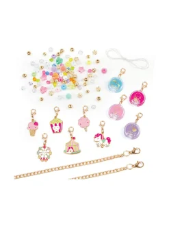 MAKE IT REAL DIY Rannekorujen valmistussetti ja huulikiiltoja amuletteina