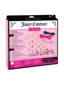 MAKE IT REAL Juicy Couture DIY-rannekorusetti Samettia ja helmiä