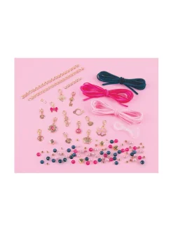 MAKE IT REAL Juicy Couture DIY-rannekorusetti Samettia ja helmiä