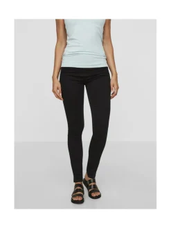 Mamalicious MlLola Slim Black Jeans housut