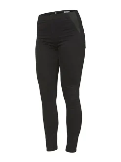 Mamalicious MlLola Slim Black Jeans housut