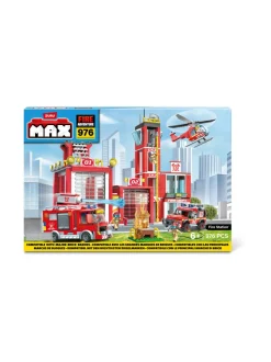 MAX CITY Rakennussetti Paloasema, 976 osaa