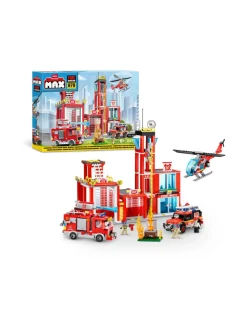 MAX CITY Rakennussetti Paloasema, 976 osaa