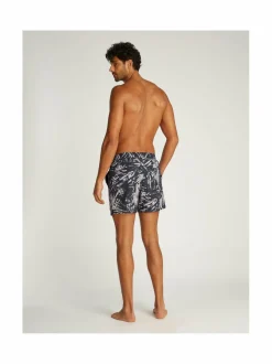 Medium Drawstring Print -uimahousut