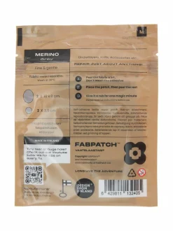 Merino-tekstiilin korjauslaastari