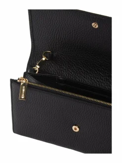 Metallic Soft Wallet With Strap -lompakkolaukku