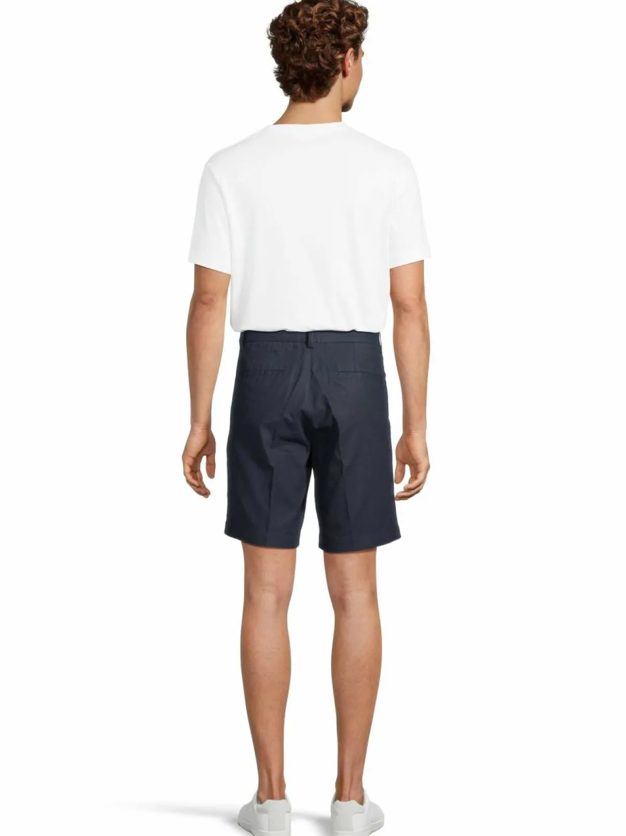 Mexico-pellavasekoitteiset chinoshortsit