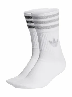 Mid-Cut Glitter Crew -sukat 2-pack