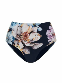 Midnight Bloom High Waist -bikinialaosa