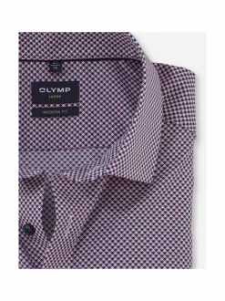 Modern Fit Cotton -printtikuvioitu kauluspaita