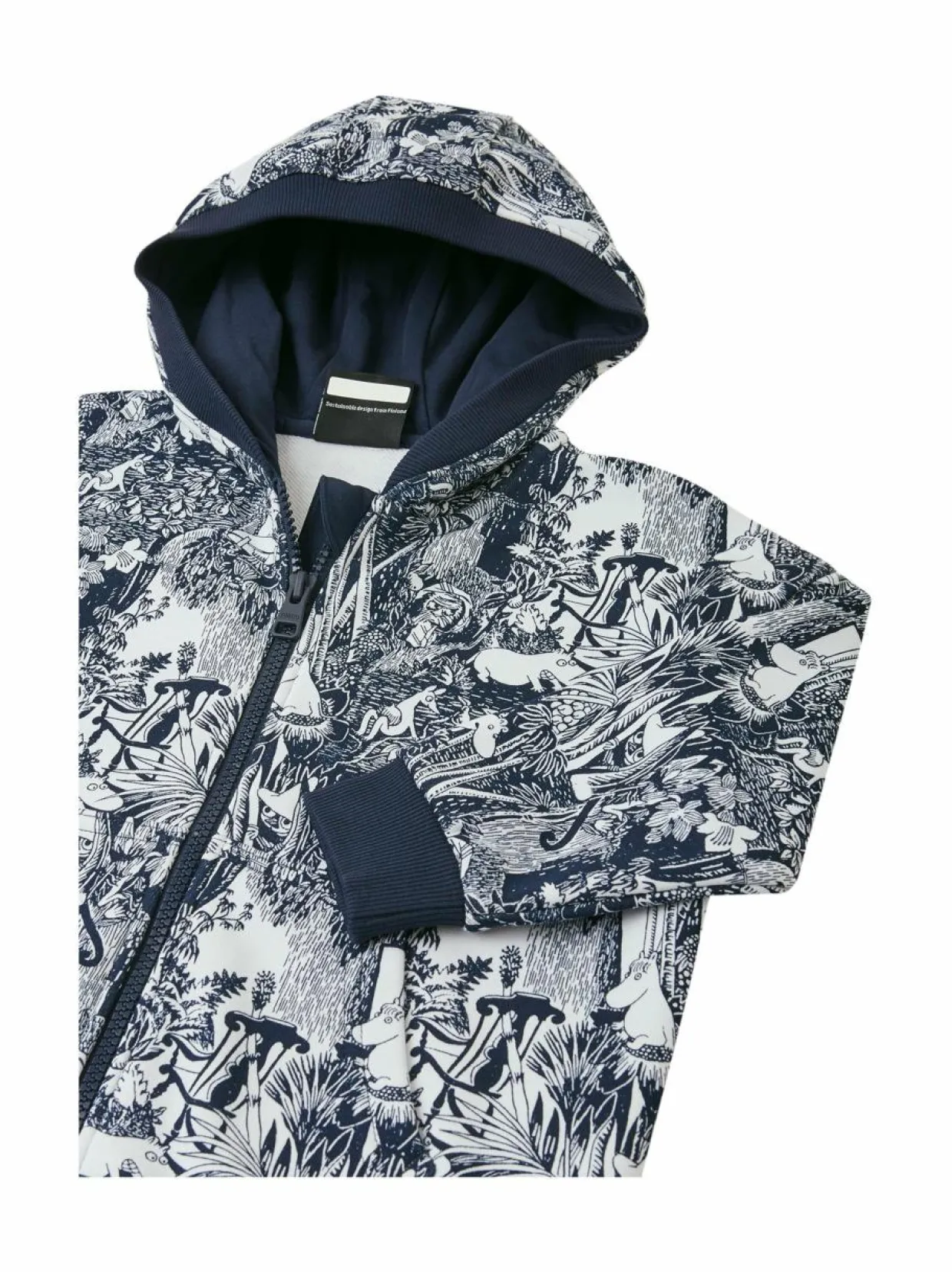 Moomin Skvalp -luomuhupparitakki