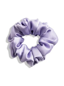 Mulberry Silk Scrunchie -hiusdonitsi - vaaleanvioletti